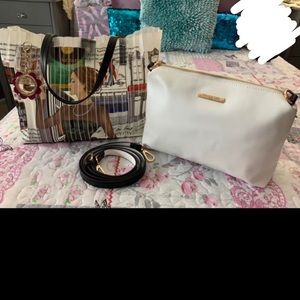 ‼️ SOLD ‼️Nicole Lee JELLY PRINTED MEDIUM SHOPPER BAG “FALLING IN LOVE”